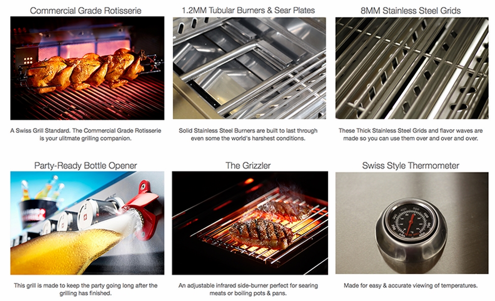 Swiss Grills from Zagers Pool & Spa in Grand Rapids, MI