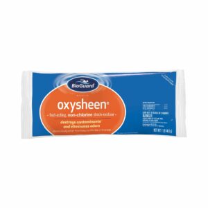 BioGuard Oxysheen: non-chlorine pool shock treatment that destroys organic waste.