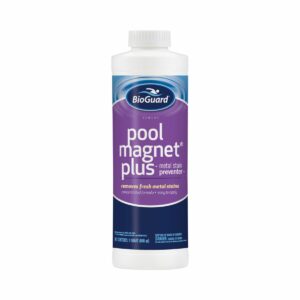 BioGuard Pool Magnet Plus: prevents staining due to iron, copper and manganese as well as water discloration from metals.