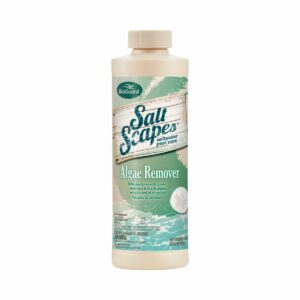 BioGuard SaltScapes Algae Remover: effective at killing green, blue-green, black and mustard algae and compatible with all surfaces/filters.