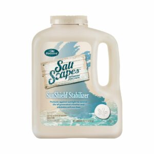 BioGuard SaltScapes SunShield Stabilizer: protects the chlorine that your chlorine generator has created from sunlight.