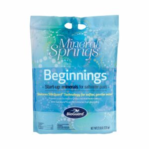 BioGuard Mineral Springs Beginnings: creates a total mineral bathing environment and is a natural way to automatically sanitize pool water.