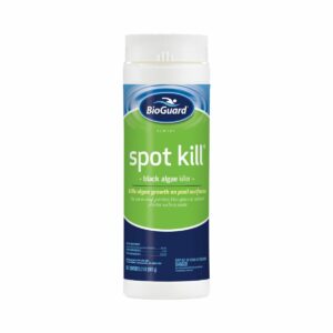 BioGuard Spot Kill: pH neutral product for chlorine or bromine pools, effective on green or black algae.